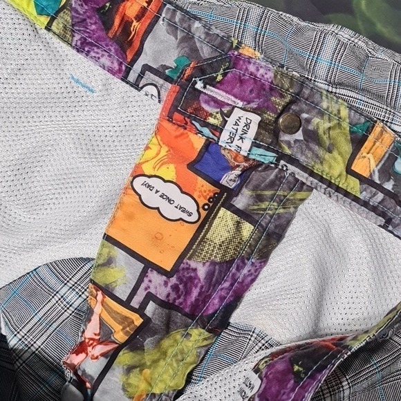 Lululemon Plaid Board Shorts‎ Size 34 - Picture 3 of 6